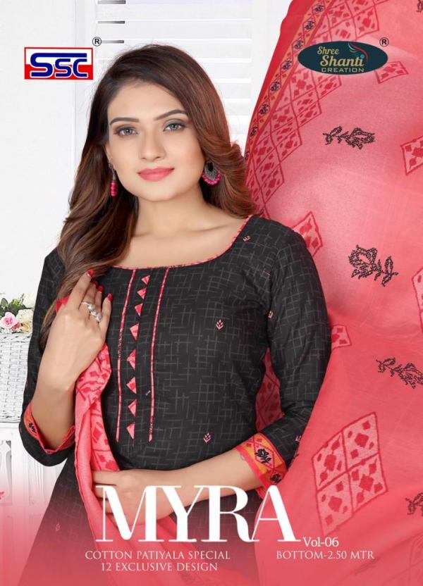 SSC Myra Vol-6 Soft Cotton Designer Exclusive Dress Material